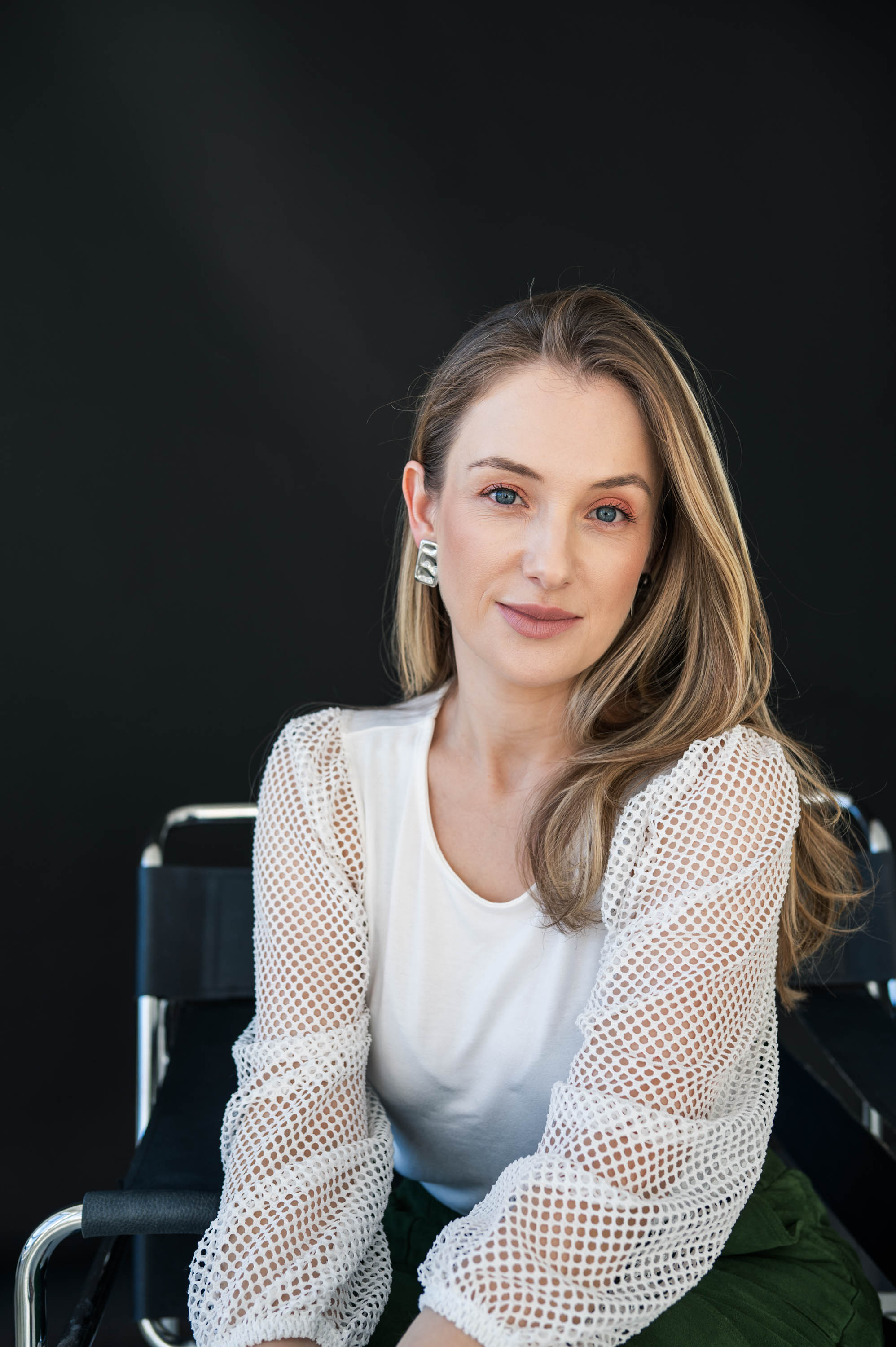 Dra. Ana Opolski durante consulta